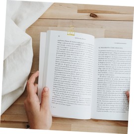 TEHAUX 20pcs Office Binder Clips Decorative Paper Clamps Stainless Steel Clamps for Home Office