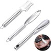 RSYHVG 3 PCS Fish Scaler Remover,Fish Descaler Tool,304 Stainless Steel