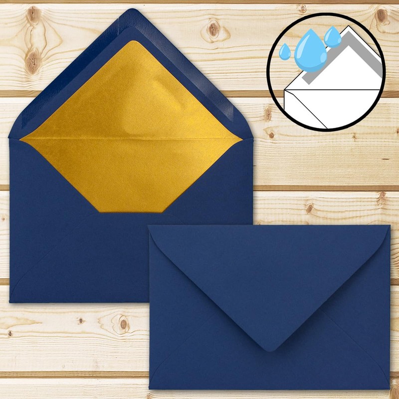 NEUSER PAPIER Envelopes Night Blue - 25 pieces - letter