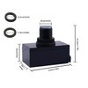 Meskliu AC110-240V Photocell Light Sensor,5A Dusk to Dawn Outdoor Photoelectric