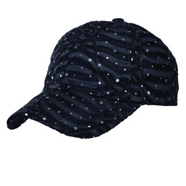Alabama Girl Black Glitter cap