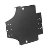 Black Amplifier Mounting Bracket for Harley Davidson Road Glide Motorcycles