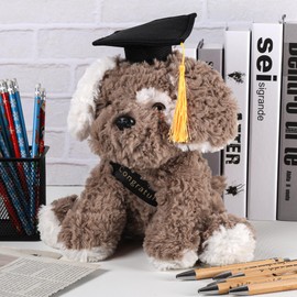 ROVOCLO Graduation Dog Stuffed Animal 2025,Graduation Plush Gifts for Class of 2025 Kindergarten Preschool