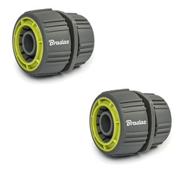 Hose Connector 1/2 Inch to 3/4 Inch Repair Kit Garden Hose Reduction Garden Hose Reducer Pack of 2