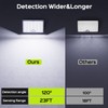 JACKYLED Solar Lights for Outside with Motion Sensor, 113 Bright