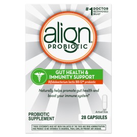 Align Gut Health & Immunity Probiotic, Daily Digestive Support for Women and Men, Helps Support Immune and Digestive Health, 28 Capsules