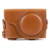 MegaGear MG1260 Ever Ready Leather Camera Case compatible with Panasonic