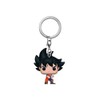 Funko Pocket Pop! Goku Keyring with Kamehameka, Black, Navy, Orange,