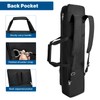 ORKELS 4x5 Pool Cue Case with Multi-Pockets, Soft Padded Billiard
