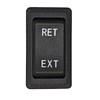 HY60D Rocker Switch - RET-EXT 20A 125VAC 4Pin Pushbutton Switch,