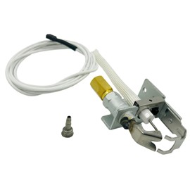 MENSI Gas Pilot Burner Assembly, Natural, with LP Orifice, Compatible with Raypak Pool Heaters, Model 002003F