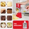 Rotary Cheese Grater, Iceten 3 in 1 Rotary Cheese Grater