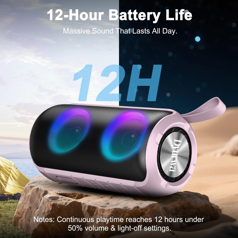 Bluetooth Speaker, 2026 NEW Portable Wireless Speaker, 24W Super Loud,TWS