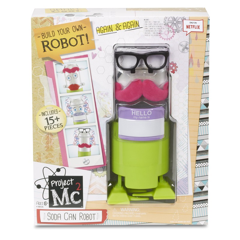 Project Mc2 Soda Can Robot