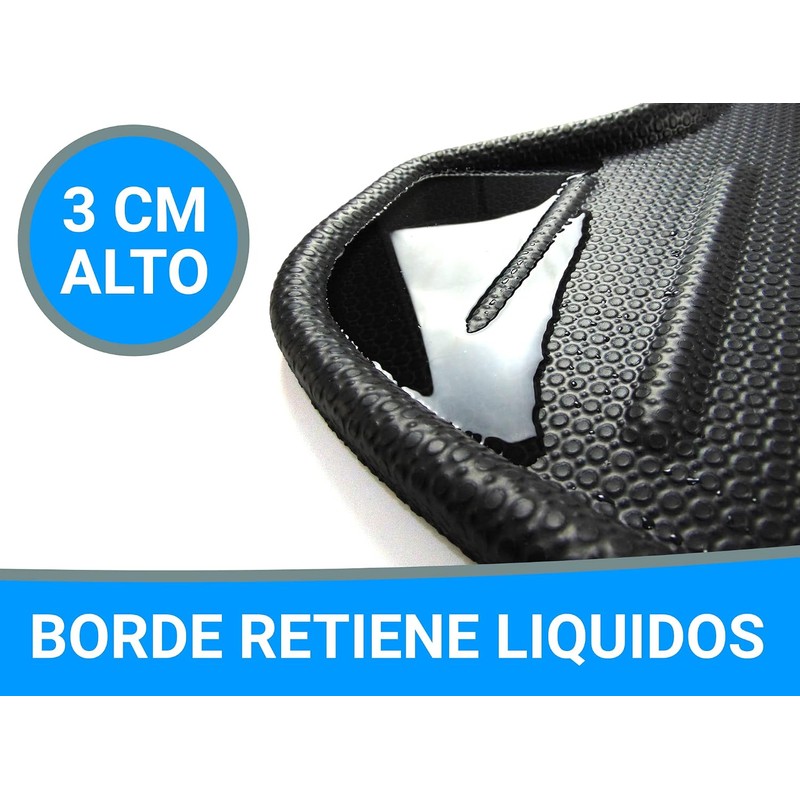 PRO TEKTO AUTO Tapete cajuela 3D para Volkswagen Virtus 2023-2025