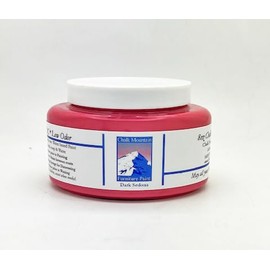 Chalk Mountain Brushes Quality Chalk Furniture Paint. Zero VOC and Low Odor. 54 Beachy and Earthy Colors. (8 oz, 45)