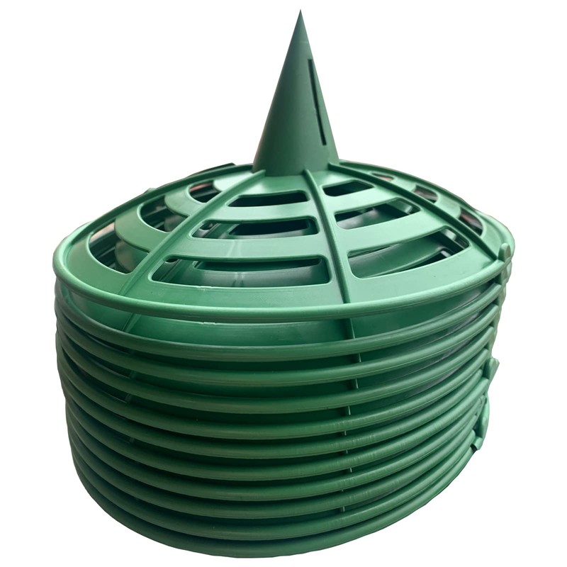 Jashem 10 Packs Melon Cradle Pumpkin Stand, Harvest Basket, Garden