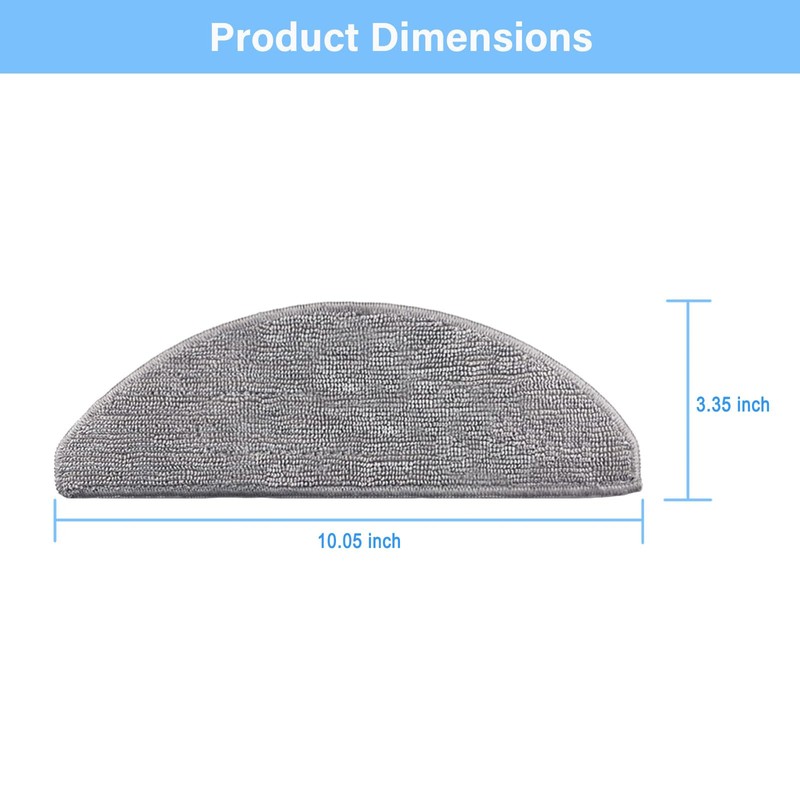8 Pack i5 Replacement Mop Pads Compatible for iRobot Roomba