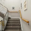 Satin Stainless Steel Handrail Brackets 90mm DDA Approved Heavy Duty