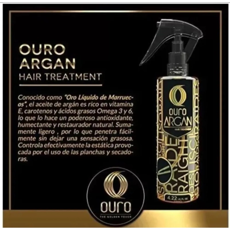 Termo Protector De Calor Argán Ouro 125 Ml