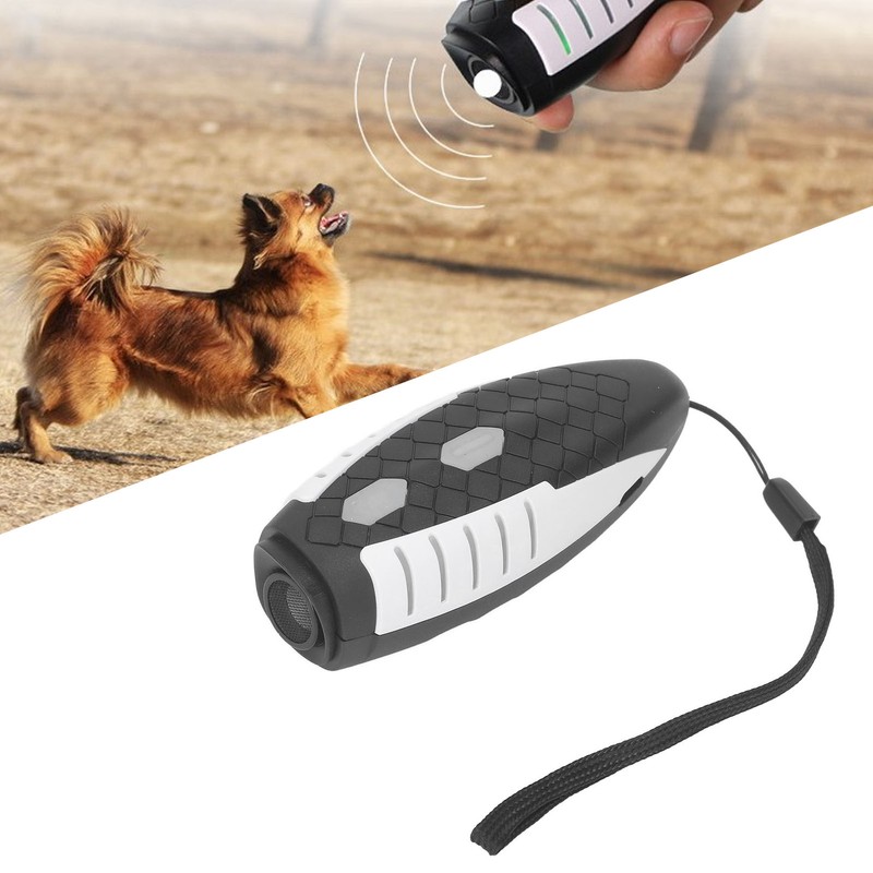 Dog Barking Deterrent Device Ultrasonic USB Charging Portable Handheld Dog