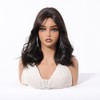 Peluca Bob Cabello Sintético Natural de 35cm, Estilo Moderno para