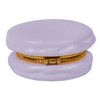 Two's Company Light Lavender Macaron 2.25 Inch Ceramic Limoge Style