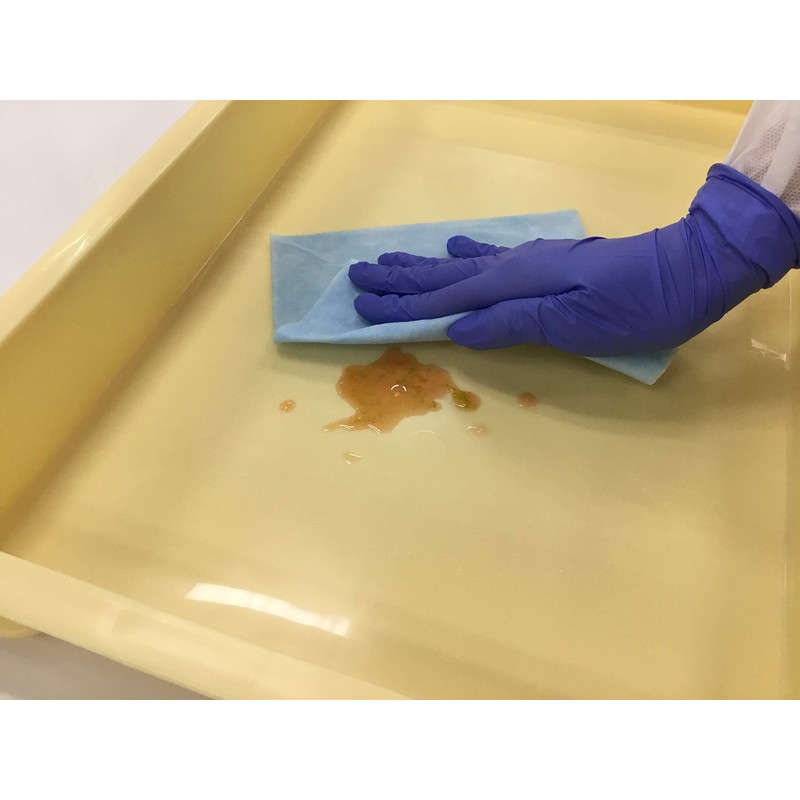 Nippon Paper Crecia 60650 Wipeall X50, Blue, 4-fold, 50 Sheets