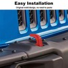 JWWY Bumper Tow Hook Covers Tow Trailer Hitch Receiver Cover
