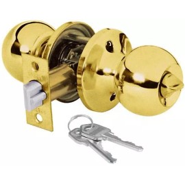 Pretul Cerradura Pomo Tuliper Lat. Brill. Baño Tub. Pretul 23661