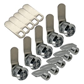 Cerradura de leva con llave triangular, cerradura tubular similar con llave, cerradura triangular para gabinete