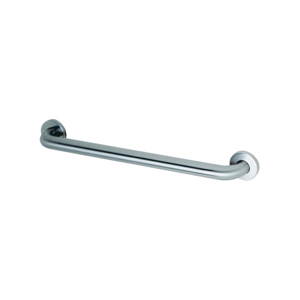 Bobrick B-6806x18 Concealed Mounting Grab Bar with Snap Flange, Satin