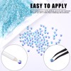 YAEISM 5000PCS Flatbck Rhinestones 2mm AB Resin Flat Back Rhinestone