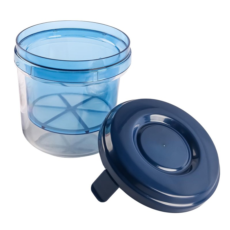 Sarini Yogurt Strainer for Yogurt, Reusable Yogurt Filter with Lid