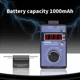 DC ±10V 0-22mA/4-20mA Signal Generator, Current Voltage Signal Generator Interface Analog Simulator for PLC and Panel Debugging, Device Testing, Frequency Converter, Flow Valve