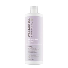 Paul Mitchell Clean Beauty Repair Conditioner, Strengthens, Balances Moisture, For Damaged, Brittle Hair, 33.8 fl. oz.