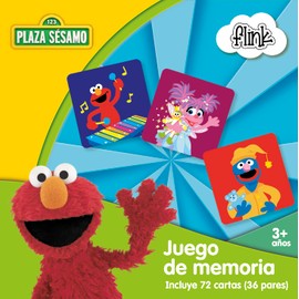 FLINK Juego de Memoria de Plaza Sesamo