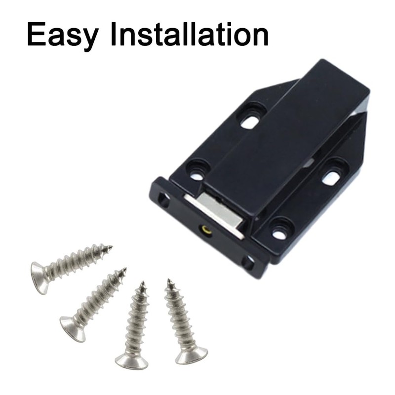 TopHomer 2PCS Magnetic Push Latch Heavy Duty Push to Open