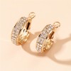 Hoop Earrings for Women Cubic Zirconia Gold Silver Hypoallergenic Statement