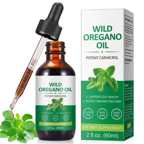Oregano Oil, Wild Mountain Oregano Oil, Organic Oregano Oil Can