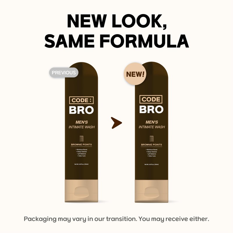 Code Bro Men's Intimate Wash Brownie Point - Shower Stuff