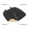 Stalwart Car Seat Cushion - 1.2-Inch-Thick Memory Foam Seat Pad