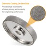 HARFINGTON Diamond Lapidary Wheel 6 Inch x 1 Inch Arbor