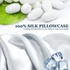 PiccoCasa 22 Momme 100% Seide Kissenbezug Haar- und Hautpflege Kissenhülle
