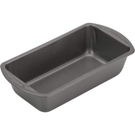 Good Cook 04025 4025 Loaf Pan, 8 x 4 Inch, Grey(4-pack)