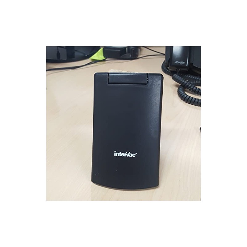 InterVac Design Corp, Central Vacuum Wall Plate Inlet Valve-Black 3"x5"