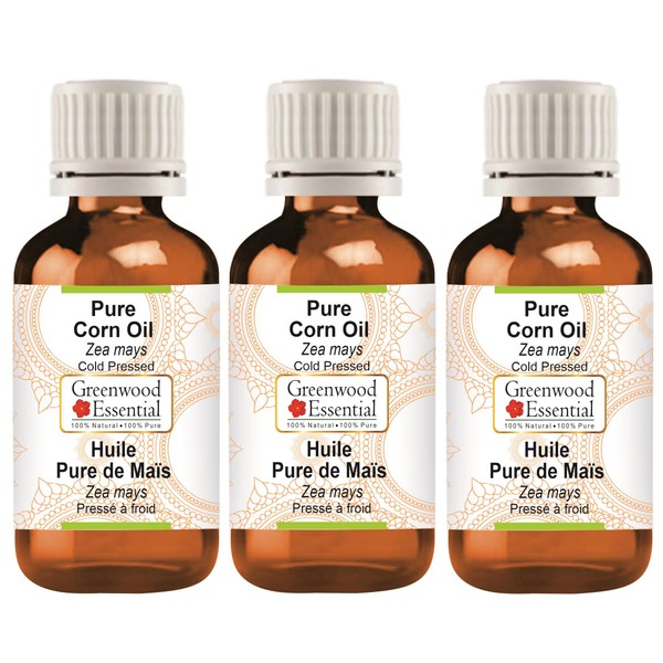 Greenwood Essential Pure Corn Oil (Zea Mays) Natural Therapeutic Quality