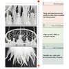 Large Dream Catchers, Extra Big White Goose Feathers Handmade Decorative