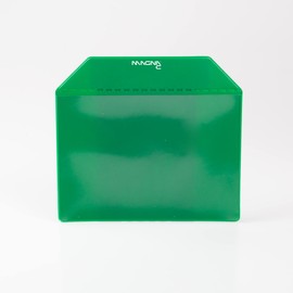 Magna-C® Magnetic Case with Strong Magnetic Tape, 155 x 110 mm, DIN A6, Green, Ideal for Document Storage