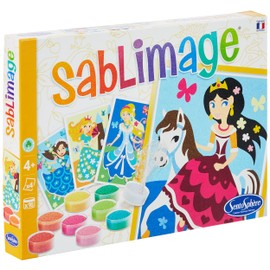 Sentosphère 3900898 "Sand Image Princess" Craft Set